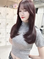 ジィルム(XELM)&nbsp;レイヤーカットラベンダーピンク　【高崎/高崎駅/高崎駅西口】