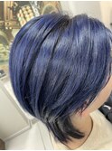 【北見】＃メンズスタイル＃インディゴブルー＃メンズカラー