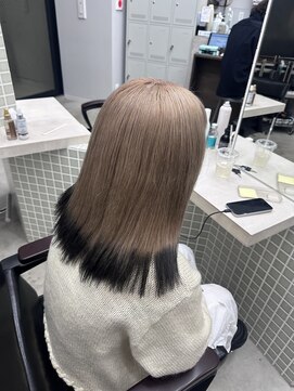 ヴァーディ オモテサンドウ(Vardy omotesando) エンドカラー　デザインカラー