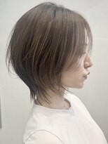 ダブルトーキョー シブヤ(W-TOKYO SHIBUYA)&nbsp;ノンスタイリングもOk☆ひし形くびレイヤー　ウルフカット