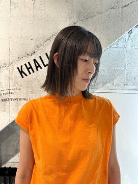 カリファ 田町(KHALIFA) ★メルティーカラー フェミニンロング 似合わせカット レイヤー