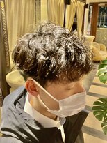 アンツ サザンリゾート 茅ヶ崎店(ANT'S Southern Resort)&nbsp;ダークアッシュ/ニュアンスパーマ/韓国マッシュ/スペインカール