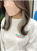 ハイトーンイヤリングカラー