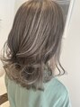 ラフト(RafT) 【白髪ぼかし】白髪を活かしたデザインカラー、色落ちも◎カラー