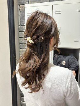 トキオ(TOKIO 2021) TOKIO シンプルハーフアップ ヘアセット