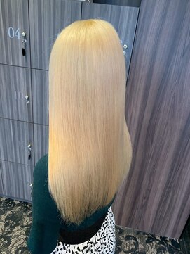 アース 大曽根店(HAIR&MAKE EARTH) ブロンドヘア＋つやつやトリートメント