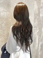 ピークアブー 原宿ハラカド(PEEK-A-BOO)&nbsp;たっぷりレイヤーロングミディアムハッシュカット ウルフ