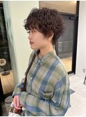 マッシュショートパーマプードルパーマ