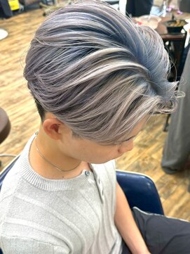 ラウラアンドロー(LAURA&RO) 【ルーツカラー ブルー×シルバー】