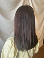 ココカラヘアー ニコ(cococara hair nico)&nbsp;髪質改善カラー/暖色系/レッドブラウン/トリートメント