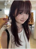 ワンカラーでred