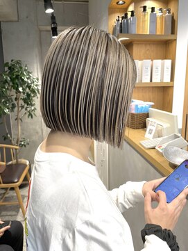 ルーフ 町田店(LUFE) アンブレラカラーボブ