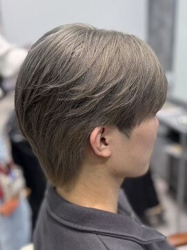 MEN’S HAIR/ブルーブラック/フェザーパーマ/津田沼