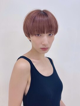 ヴィサージュクオン(VISAGE Quon) 重軽ピンクマッシュショート◎