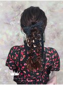 編み下ろし(ヘアセット専門店Achieve)