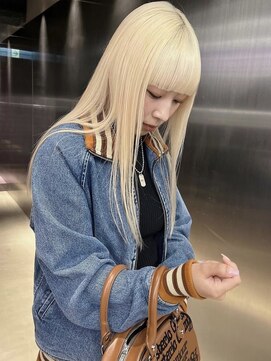 ペレ アネックス 大阪梅田茶屋町店(PELE ANNEX) ミディアムヘア/デザインカラー/フェイスフレーミング/梅田