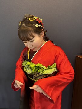 纏う美容室 成人式ヘア・お着付け