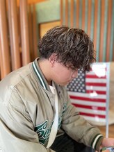 ミュウ(MIU) ハイライトツイストスパイラルパーマ