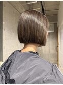 ナチュラルハイライトボブ
