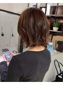 表参道/クラゲヘアー/オリーブグレー/小顔/ココアベージュ/渋谷