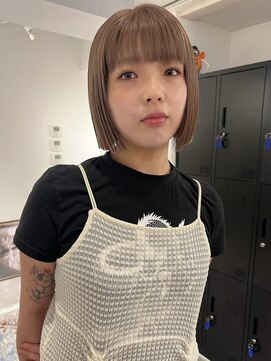 サンデイズド(SUNDAZED) ボブ/ケアブリーチ/ダブルカラー