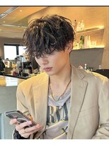 アストラ(ASTRA)&nbsp;MEN’S HAIR/波巻きツイストスパイラル/リバースセンターパート