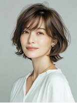 ビフィーノ リルネ(Bifino Rilune) クラゲヘアー/小顔/ココアベージュ/オリーブグレー/川西