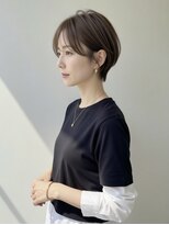 ゲイン(Gain)&nbsp;ショートカットx白髪ぼかしx髪質改善x縮毛矯正xダブルカラー