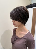 ココナ ヘア メゾンプリュス(cocona hair maison+)&nbsp;小顔似合わせカット愛されクールショート20代/30代40代50代/難波