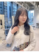 ハーツオオサカ(HE:ARTS OSAKA)&nbsp;シースルー韓国ウェーブロングスタイル