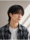 ウルフレイヤー シースルーバング ショートレイヤー