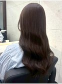 艶髪 ロング ウェーブ 巻き髪 チョコレートブラウン ベージュ