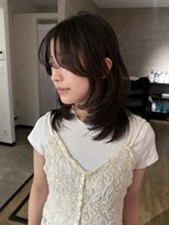 エトワ 中央店(etoi)&nbsp;大分韓国かき上げレイヤーカット大人レイヤー顔まわりレイヤー