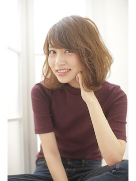 リー 尼崎(Lee) 『Lee尼崎』透明感up大人ナチュラルボブ