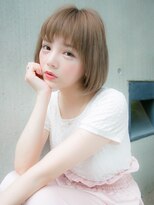 リリアン 青山(relian) カスタードベージュでゆる甘スイートヘア☆relian青山