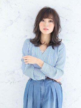 フーチー クーチー ヘッド ショップ 曽根本店(FUCHI KUCHI head shop) クールな色気を放つ愛されセミディ