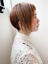 コンパス(COMPASS)&nbsp;ベージュアシメショート