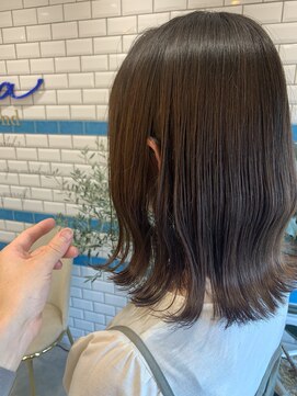 シー バイ ロンド 新宿(Sea by Lond) 【遠藤 駿】切りっぱなしボブ×ローライト