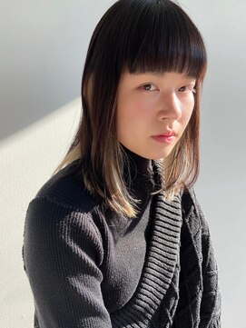 トップヘアー スパアンドリラクゼーション 安城(spa&relaxation) ナチュラルモードインナーカラー