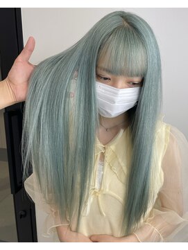 エゴル ナゴヤサカエ(ENGOL NAGOYA SAKAE) エメラルドグリーン/グリーンカラー/ハイトーンカラー