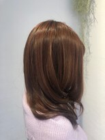 オギクボ ヴォイス(voice) 髪質改善voice★ブラウン甘めセミロング