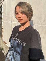 グリード ヘアー(GREED hair) アッシュベージュ×ショート
