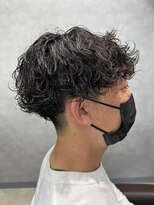リット×ベリエ(Lit.×belier)&nbsp;ツーブロック/メンズマッシュ/波巻きスパイラルパーマ