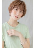ハイトーンカラーメンズライク小顔ミニボブ307Z上尾10代20代30代