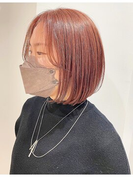 モリオフロムロンドン 松戸店(Morio from London) 【松戸 藤原】大人かわいいセンターパートボブ