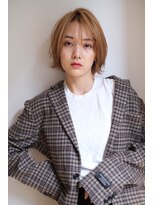 チェレ ロッソ 金剛店(Chere rosso)&nbsp;ぶつ切りウルフ/大人可愛いショートウルフ/前髪あり