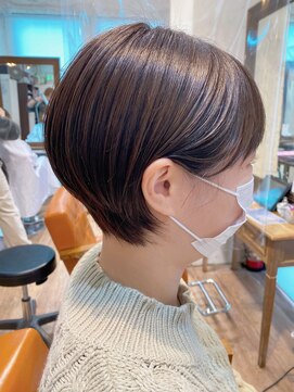 レボルトヘアー 松戸店(R-EVOLUT hair) 耳掛け丸みショート☆