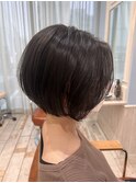 コンパクトボブ[門前仲町/ハイライト/白髪ぼかし/ブリーチ]