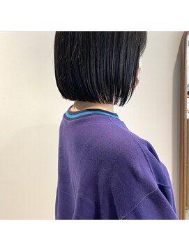 ロティバイトレンチ(loti by trench) 切りっぱなし×bob