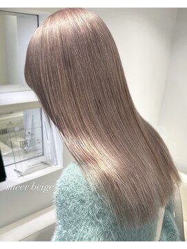 ベレーザ 渋谷(BELEZA) 5387ミルクティーアッシュ艶髪シルキーベージュグレーベージュ